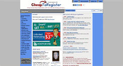 Desktop Screenshot of cheaptoregister.info