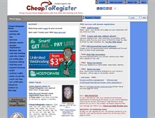 Tablet Screenshot of cheaptoregister.info